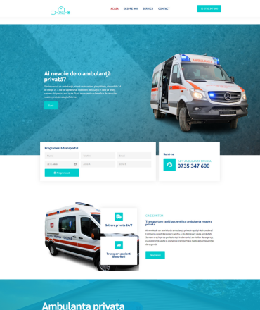 Creare Site Ambulanta